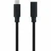 USB Kabelis NANOCABLE USB 3.2 GEN2x2 Melns