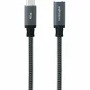 USB-kaabel NANOCABLE USB 3.2 GEN2x2 100W C/M-H Must