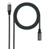 USB-kaabel NANOCABLE USB 3.2 GEN2x2 100W C/M-H Must
