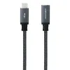 USB-kaabel NANOCABLE USB 3.2 GEN2x2 100W C/M-H Must