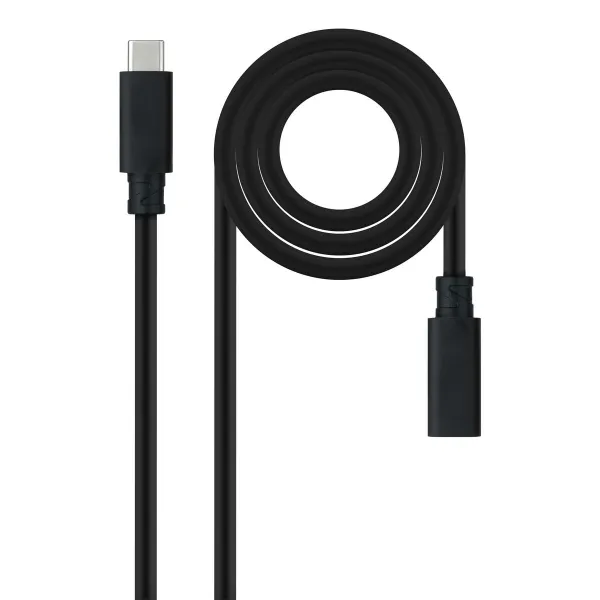 USB-kaabel NANOCABLE USB 3.2 GEN2x2 100W C/M-H Must