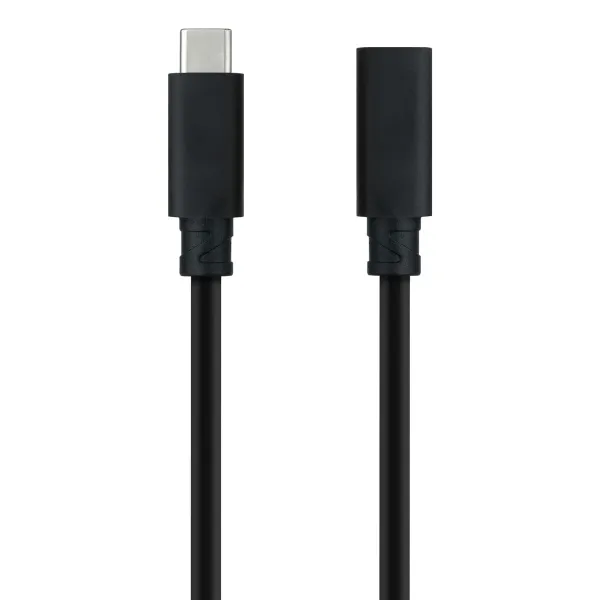 USB-kaabel NANOCABLE USB 3.2 GEN2x2 100W C/M-H Must