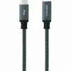USB Kabelis NANOCABLE USB 3.2 GEN2x2 100W C/M-H Melns