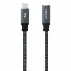 USB Kabelis NANOCABLE USB 3.2 GEN2x2 100W C/M-H Melns