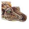 Fluffy toy DKD Home Decor S3016335 Brown Children's Crocodile 46 x 22 x 8 cm