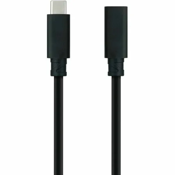 USB-kaabel NANOCABLE USB 3.2 GEN2x2 100W C/M-H Must 1,5 m