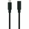 USB-kaabel NANOCABLE USB 3.2 GEN2x2 100W C/M-H Must 1,5 m