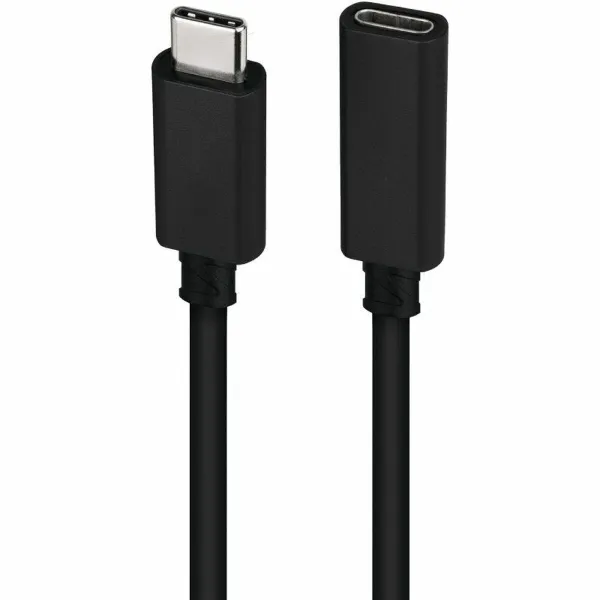 USB-kaabel NANOCABLE USB 3.2 GEN2x2 100W C/M-H Must 1,5 m