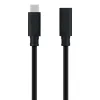 USB-kaabel NANOCABLE USB 3.2 GEN2x2 100W C/M-H Must 1,5 m