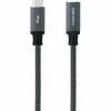 USB-kaabel NANOCABLE USB 3.2 GEN2x2 100W C/M-H Must 1,5 m