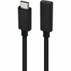 USB-kaabel NANOCABLE USB 3.2 GEN2x2 100W C/M-H Must 2 m