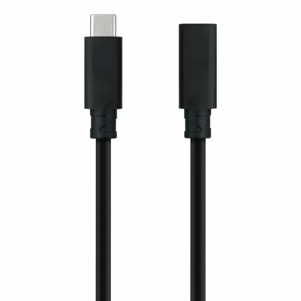 USB-kaabel NANOCABLE USB 3.2 GEN2x2 100W C/M-H Must 2 m