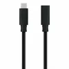 USB-kaabel NANOCABLE USB 3.2 GEN2x2 100W C/M-H Must 2 m