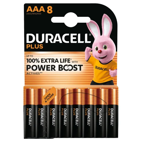 Ladattavat paristot DURACELL 5000394176775 1,5 V AAA