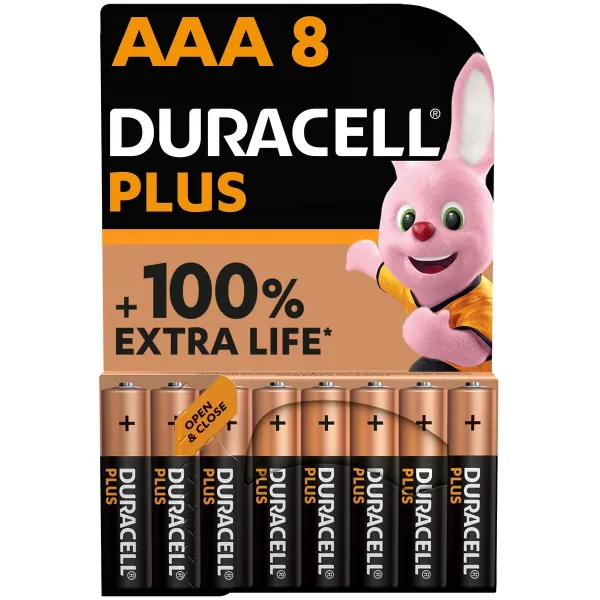 Ladattavat paristot DURACELL 5000394176775 1,5 V AAA