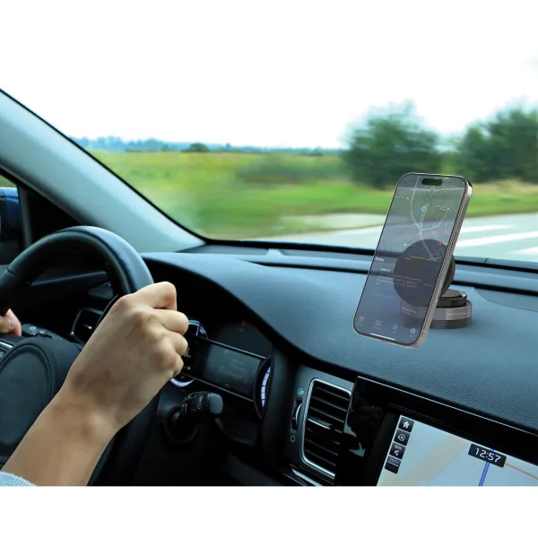 Automobilinis mobiliojo telefono laikiklis Muvit MCCHL0035 Juoda