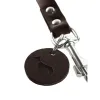 Suņa pavadas Hunter Brūns 2 m Adjustable Āda