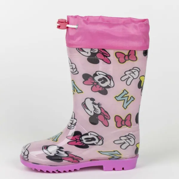 Bērnu zābaciņi Minnie Mouse Rozā