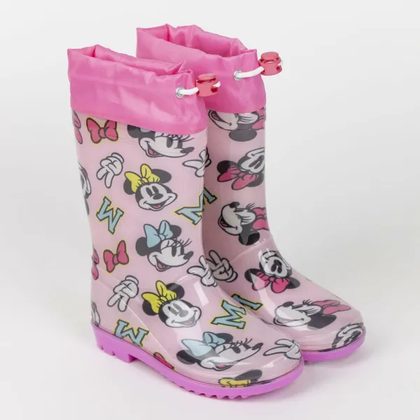 Bērnu zābaciņi Minnie Mouse Rozā