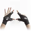 Gloves with LED Light Gleds InnovaGoods 2 Units