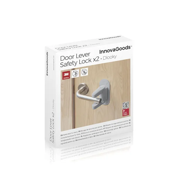 Door Lever Safety Lock Dlooky InnovaGoods 2 Units