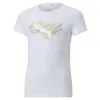 Krekls ar Īsām Piedurknēm Bērniem Puma Alpha Balts