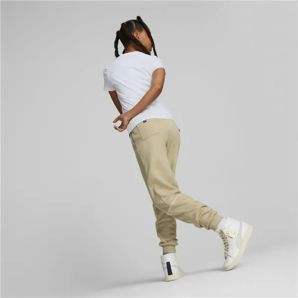 Krekls ar Īsām Piedurknēm Bērniem Puma Alpha Balts
