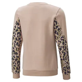 Džemperis Meitenēm Bez Kapuces Puma Alpha Crew Neck Rozā