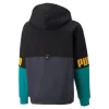 Bērnu Sporta Krekls ar Kapuci Puma Puma Power Colorblock Melns