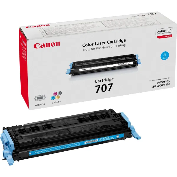 Тонер Canon 707 Чёрный Циановый