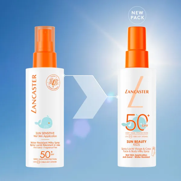 Kremas nuo saulės vaikams Lancaster SUN SENSITIVE KIDS Spf 50+ 150 ml