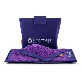 Padded Pressure Point Mat Oromed ORO-HEALTH FIOLET