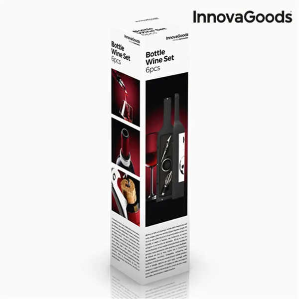 Bottle Wine Set InnovaGoods 5 Pieces