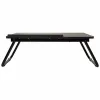 Sulankstomas stalas Alexandra House Living Juoda 35 x 20 x 61 cm