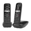Belaidis telefonas Gigaset AS690 Duo Juoda