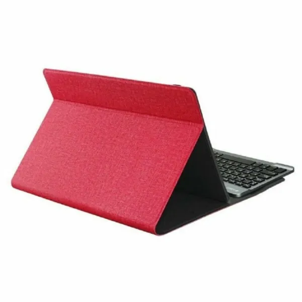 Чехол для планшета с клавиатурой Subblim SUB-KT2-BT0003 10,1" Красный Испанская Qwerty QWERTY