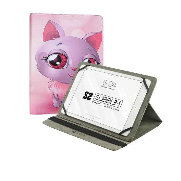 Tabletin kuori Subblim SUBCUT4TC002 Pinkki 10,1"