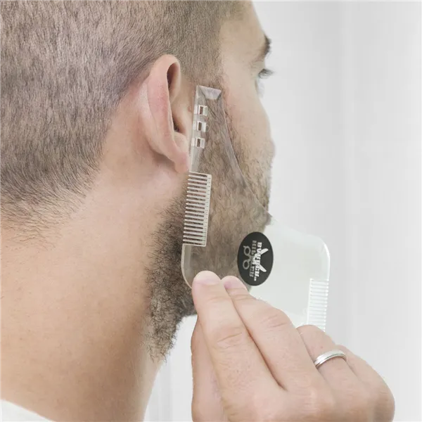 Hipster Barber Beard Template for Shaving InnovaGoods