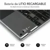 Bluetooth klaviatūra su atrama planšetei Subblim SUB-KBT-SMBT51 Pilka Spalvotas Ispaniška Qwerty