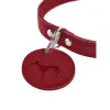 Koera kaelarihm Hunter Aalborg Punane M 38-47 cm
