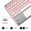 Bluetooth klaviatūra su atrama planšetei Subblim SUB-KBT-SMBT50 Sidabras Ispaniška Qwerty QWERTY