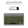 Bluetooth-клавиатура Subblim SUB-KBT-SMBL31 Серый Испанская Qwerty