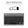 Blueutooth klaviatūra Subblim SUB-KBT-SM0002 Pelēks Spāņu Qwerty