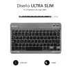 Blueutooth klaviatūra Subblim SUB-KBT-SM0002 Pelēks Spāņu Qwerty