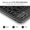 Blueutooth klaviatūra Subblim SUB-KBT-SM0002 Pelēks Spāņu Qwerty