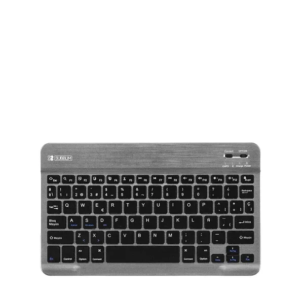 Blueutooth klaviatūra Subblim SUB-KBT-SM0002 Pelēks Spāņu Qwerty