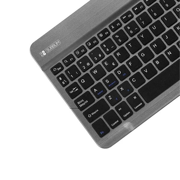 Blueutooth klaviatūra Subblim SUB-KBT-SM0002 Pelēks Spāņu Qwerty