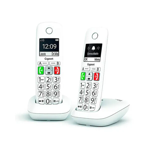 Bezvadu Tālrunis Gigaset E290 Duo Balts  