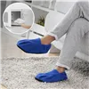 Microwavable Heated Slippers InnovaGoods Blue