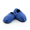 Microwavable Heated Slippers InnovaGoods Blue